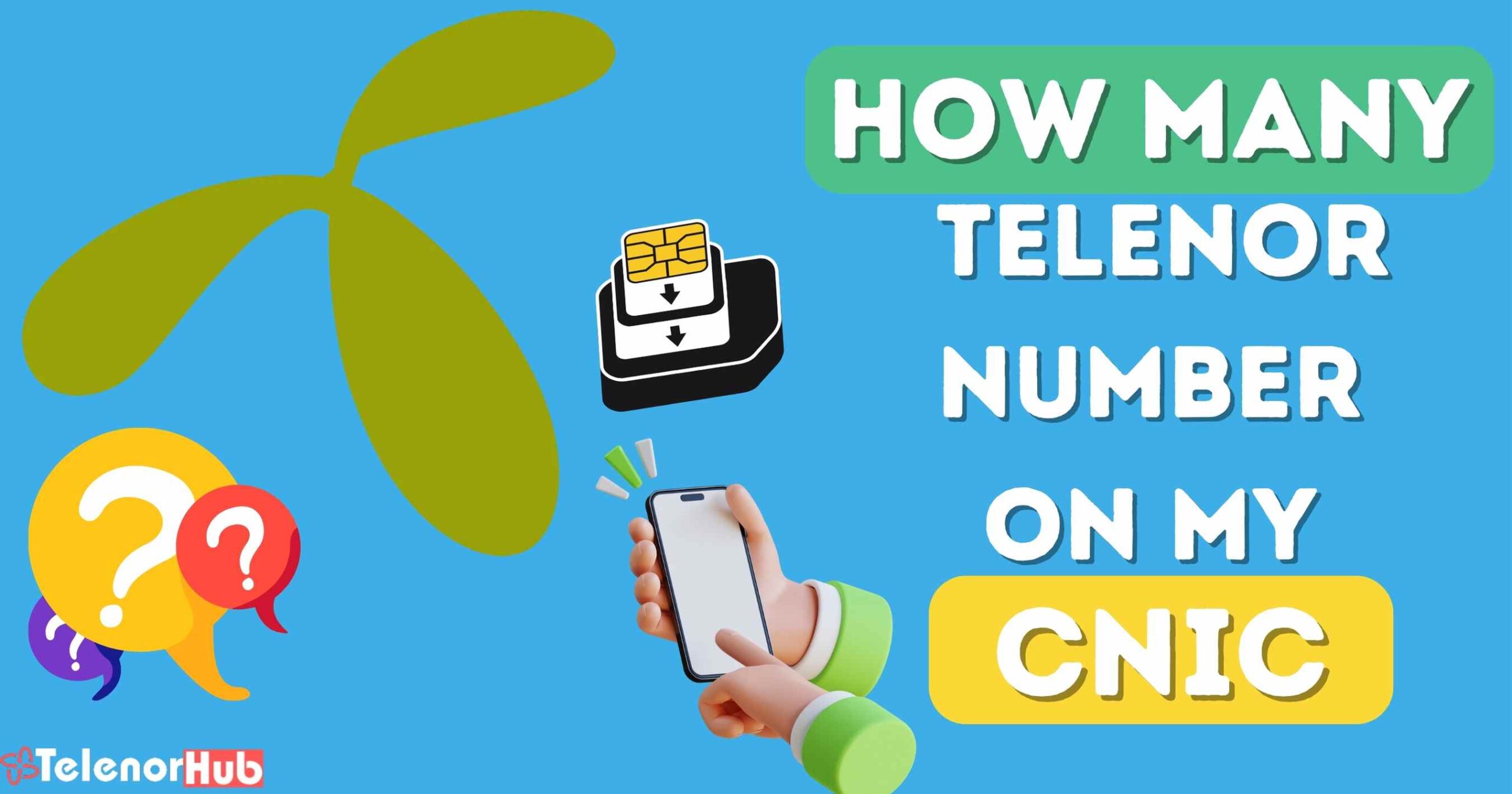 How Many Telenor Number On My CNIC