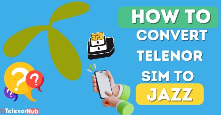 How to Convert Telenor SIM to Jazz